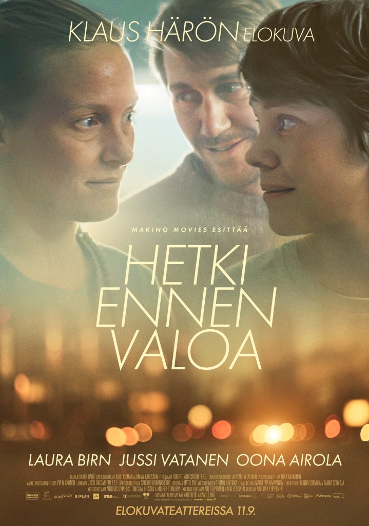 Hetki ennen valoa – elokuvajuliste